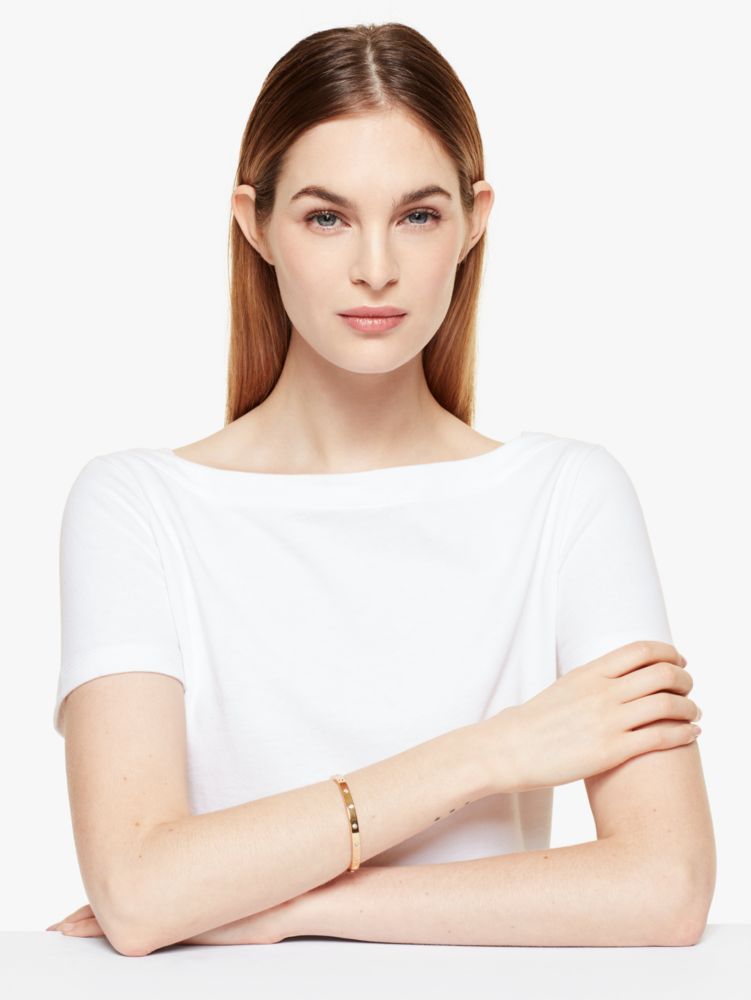 Set In Stone Hinged Bangle | Kate Spade New York