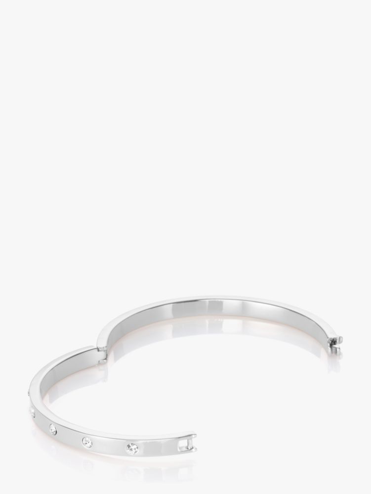 Set In Stone Hinged Bangle, Classic Saddle, Product