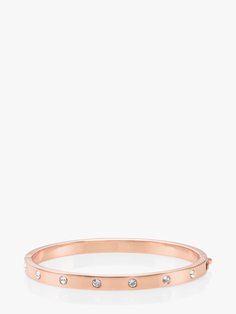 Kate Spade Set In Stone Enamel Stone Hinged Bangle