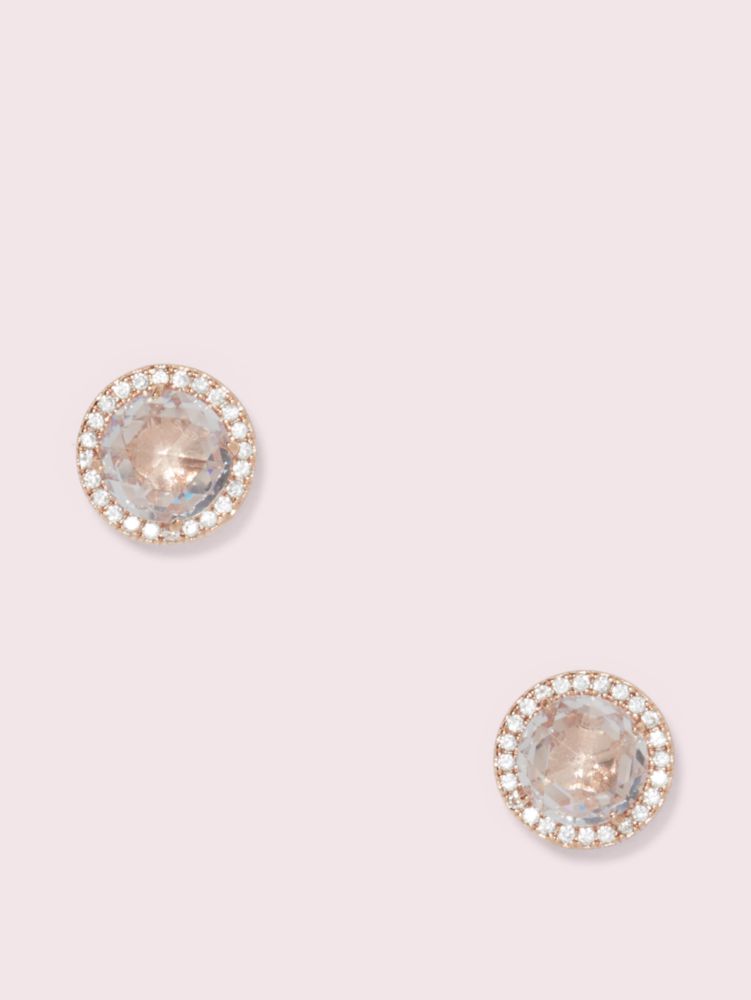 kate spade bright ideas pave halo studs