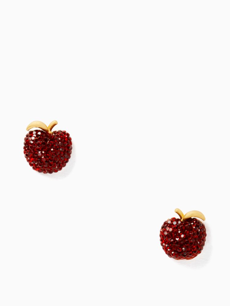 Dashing Beauty Apple Studs | Kate Spade New York