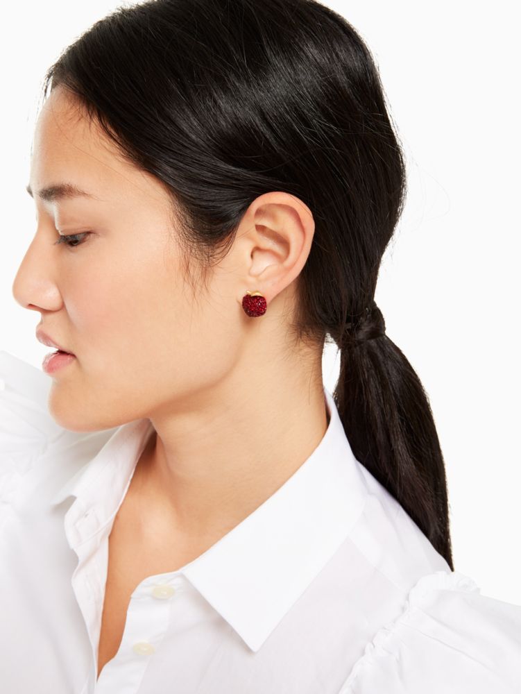 Dashing Beauty Apple Studs | Kate Spade New York