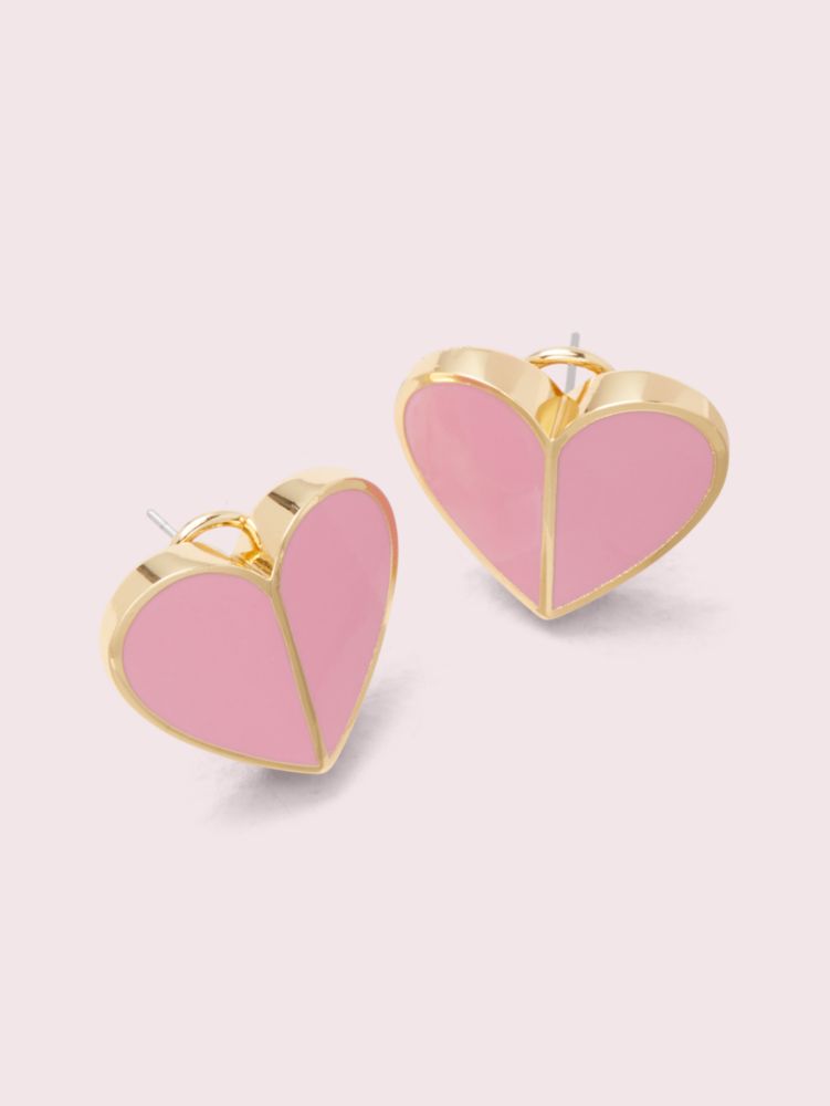 Heritage Spade Heart Statement Studs Kate Spade New York