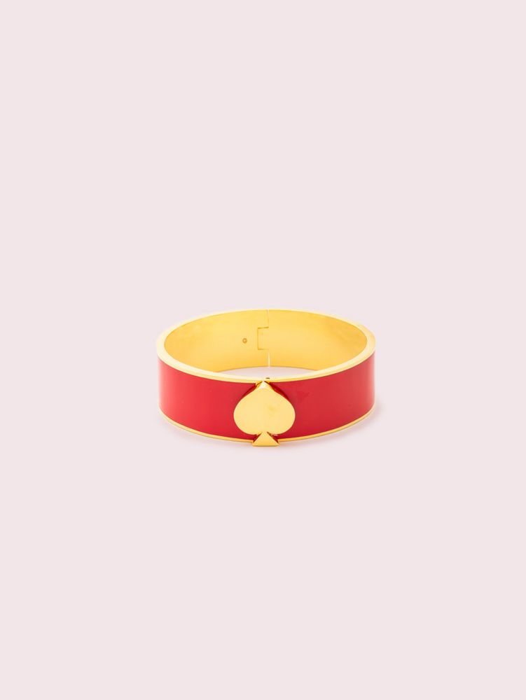 Heritage Spade Bangle, Red Currant, ProductTile