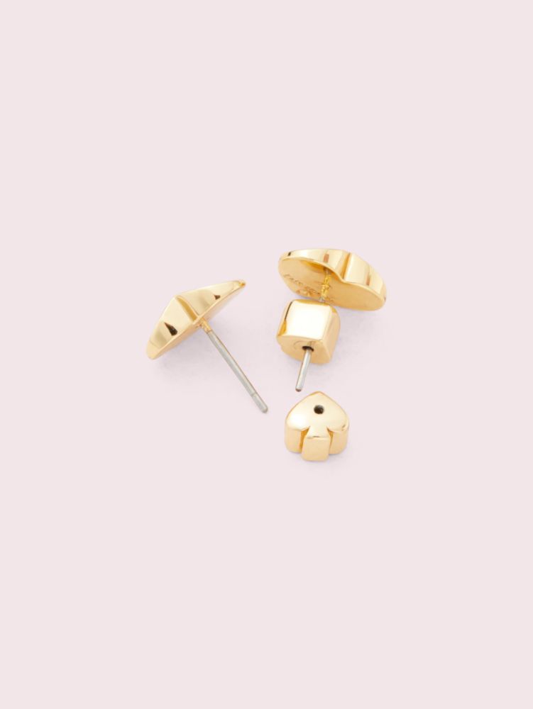 Heritage Spade Small Heart Studs | Kate Spade New York