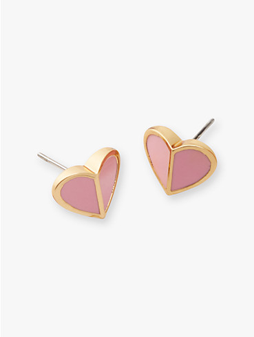 heritage spade small heart studs, , rr_productgrid