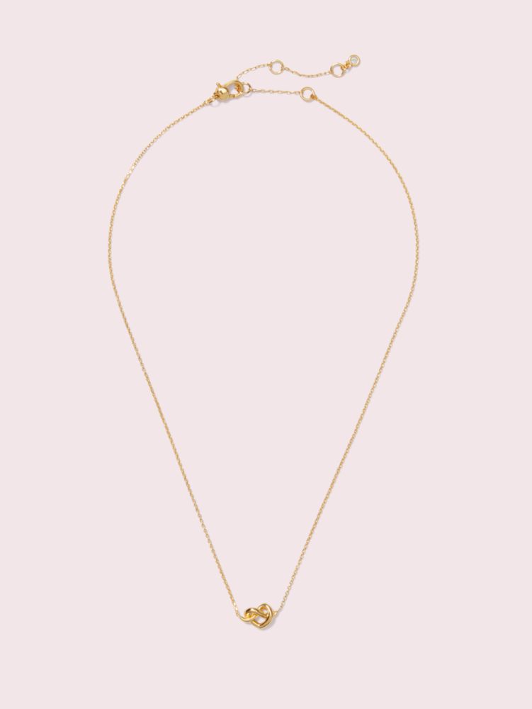 Loves Me Knot Mini Pendant | Kate Spade New York