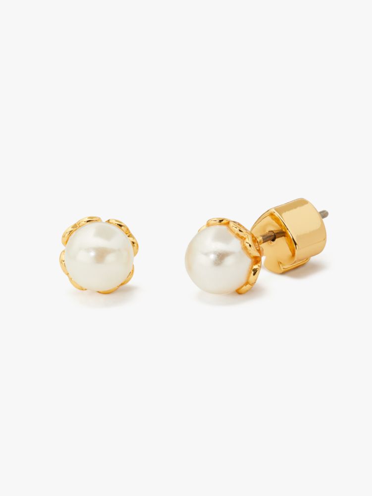 Pearlette Mini Pearl Studs | Kate Spade New York