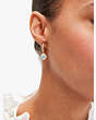 That Sparkle Pavé Mini Hoops, Ab/Gold, Product