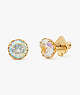 That Sparkle Round Earrings, Ab/Gold, ProductTile