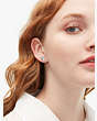That Sparkle Round Earrings, Ab/Gold, Product