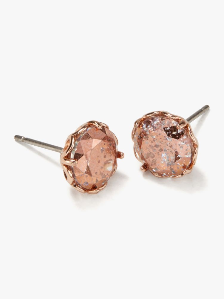 That Sparkle Round Earrings, Rose Patina, ProductTile