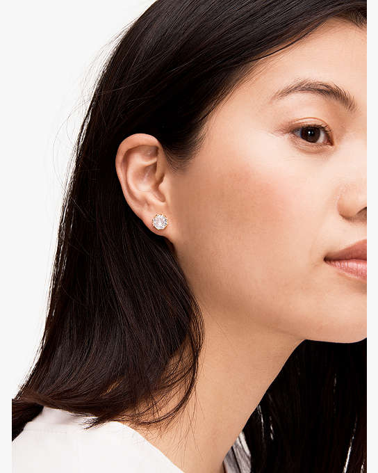 lysere Latter dyb That Sparkle Round Earrings | Kate Spade New York
