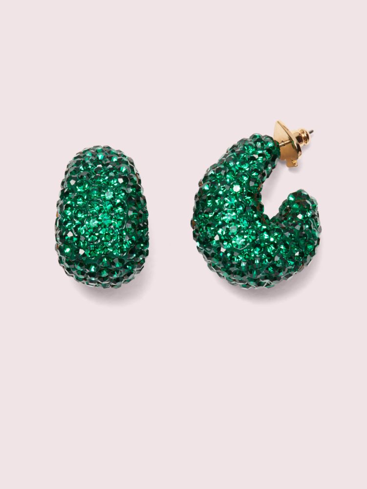 kate spade clay pave earrings
