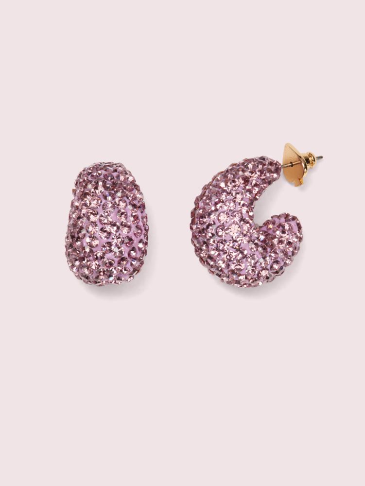 kate spade clay pave earrings