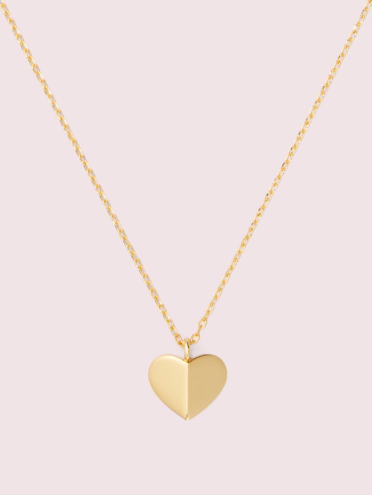Heritage Spade Heart Mini Pendant Kate Spade UK