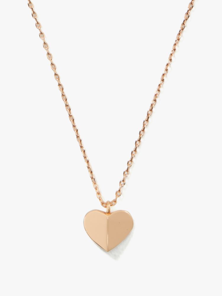 Heritage Spade Heart Mini Pendant Kate Spade UK