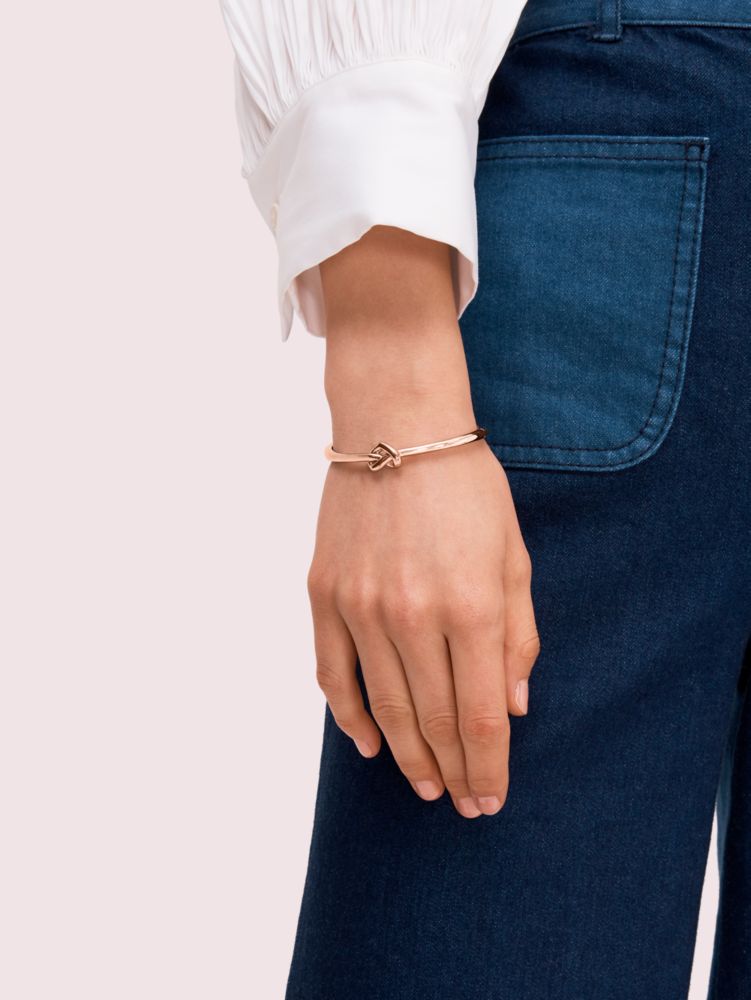 Loves Me Knot Bangle | Kate New