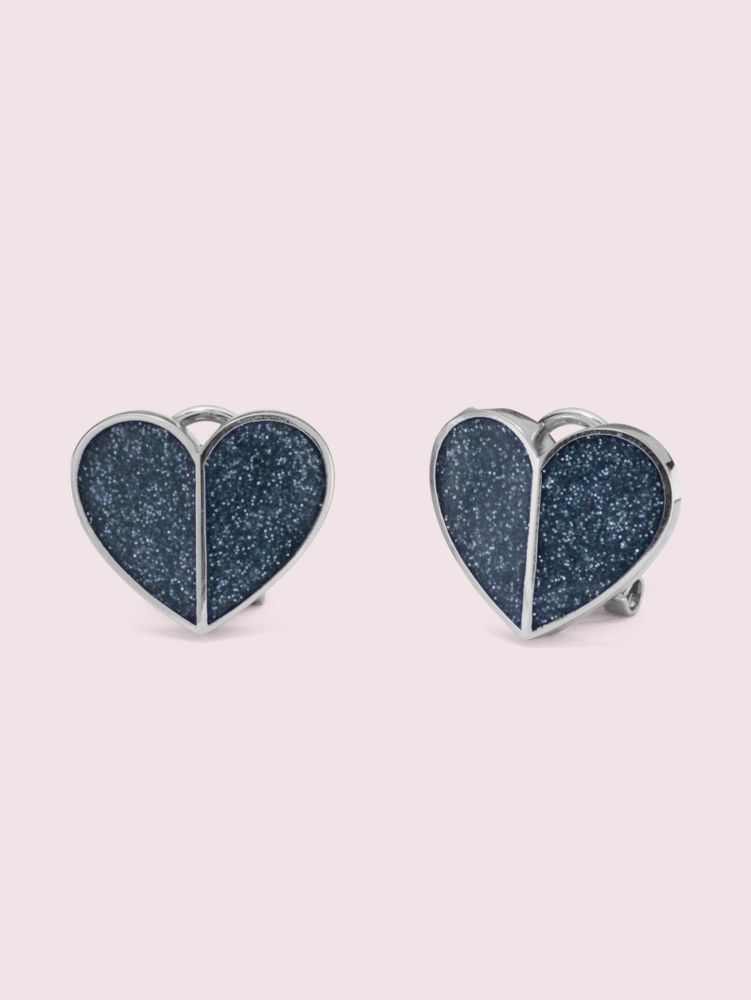 kate spade new york glitter stud earrings