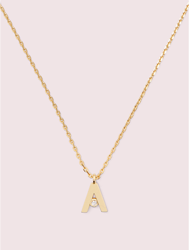 KATE SPADE TRULY YOURS INITIAL MINI PENDANT