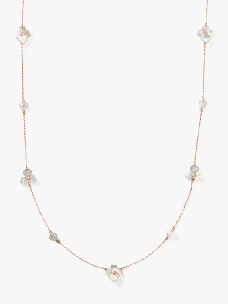 Precious Pansy Scatter Necklace Kate Spade New York