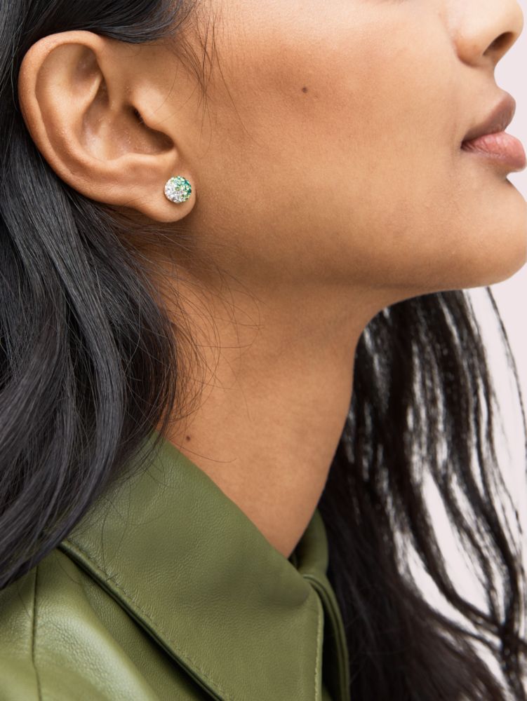 Brilliant Statements Mini Studs, Mint Frosting, Product