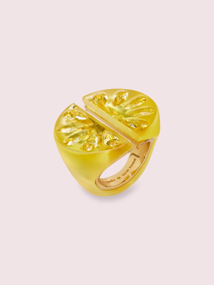 Tutti Fruity Lemon Ring | Kate Spade New York