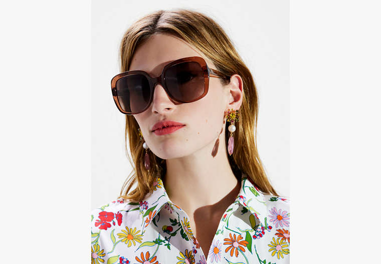 Wenona Sunglasses, Brown, Product