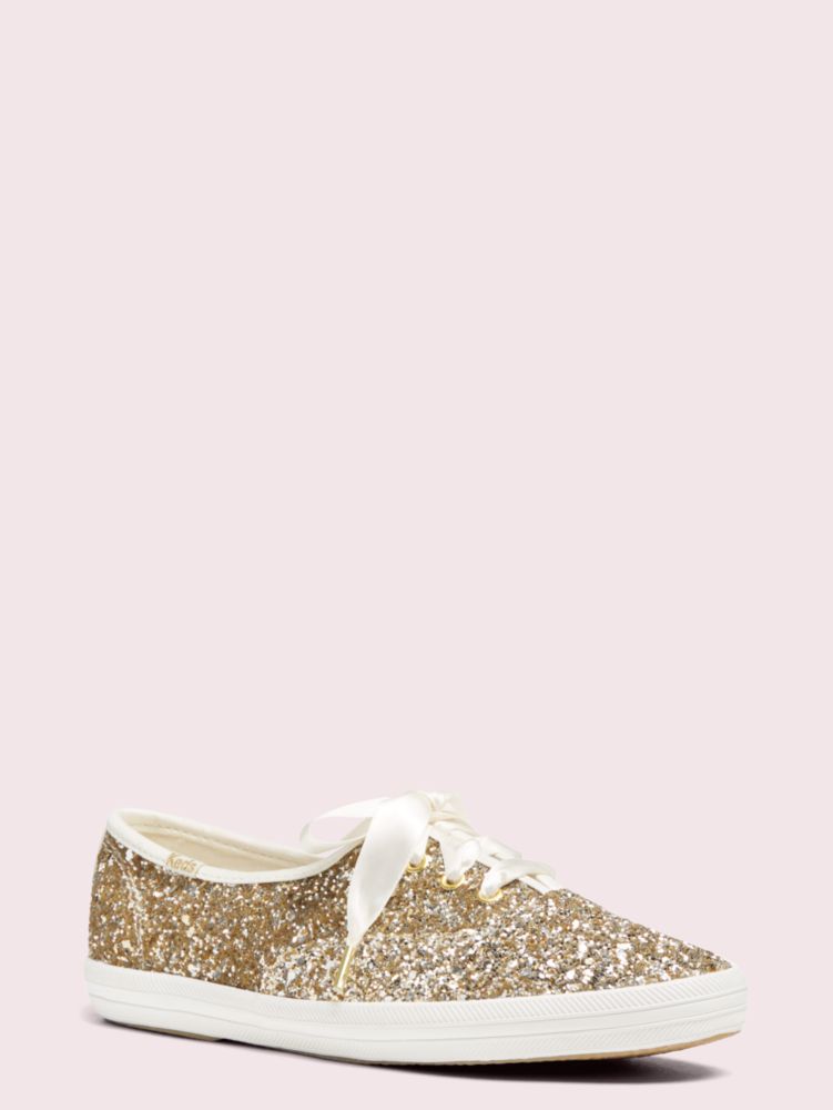 kate spade new york glitter sneakers