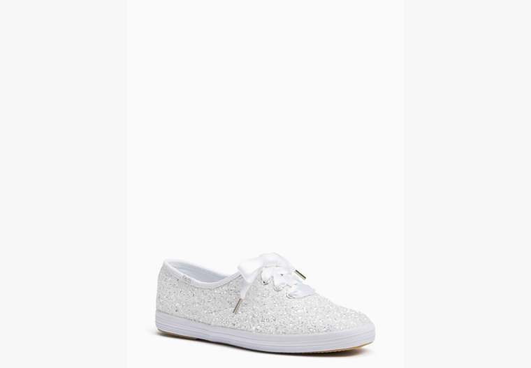 Keds X Kate Spade New York Champion Glitter Sneakers, Blk/Wht, Product image number 0