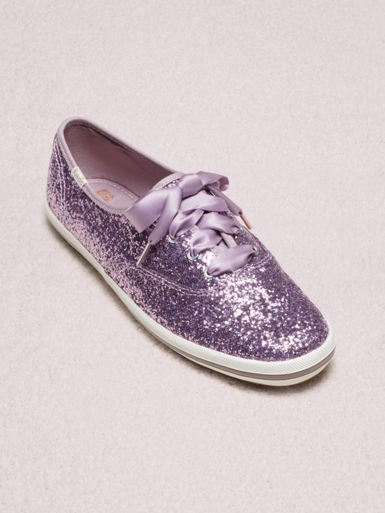 kate spade new york glitter sneakers