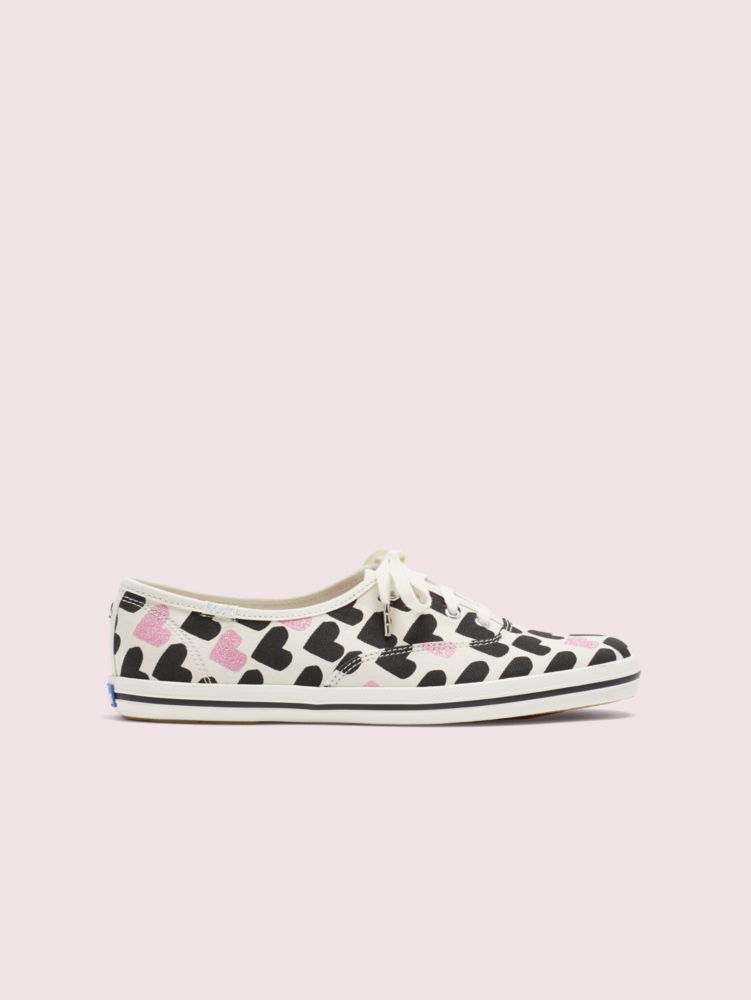 keds x kate spade new york ace lips hearts sneakers