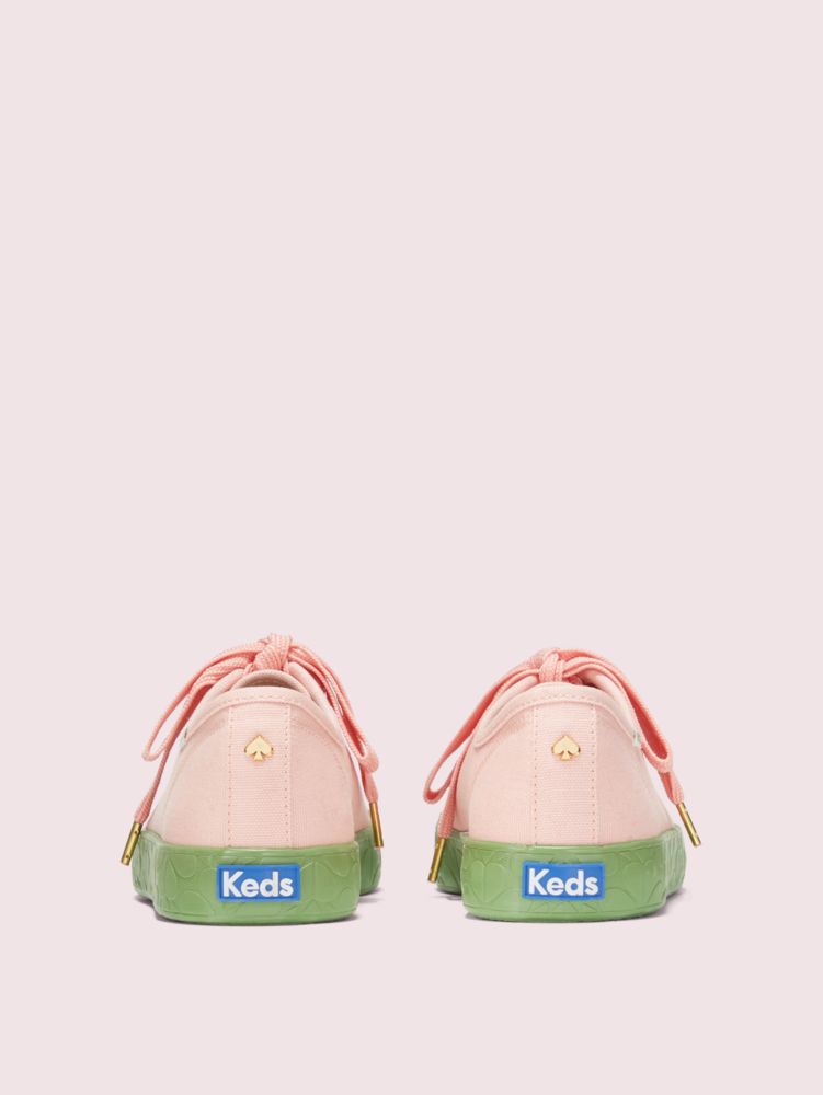 pink and green keds