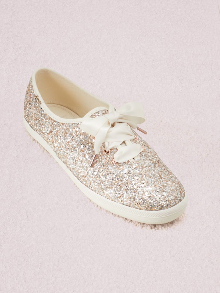 Keds X Kate Spade New York Champion Glitter Sneakers | Kate Spade New York