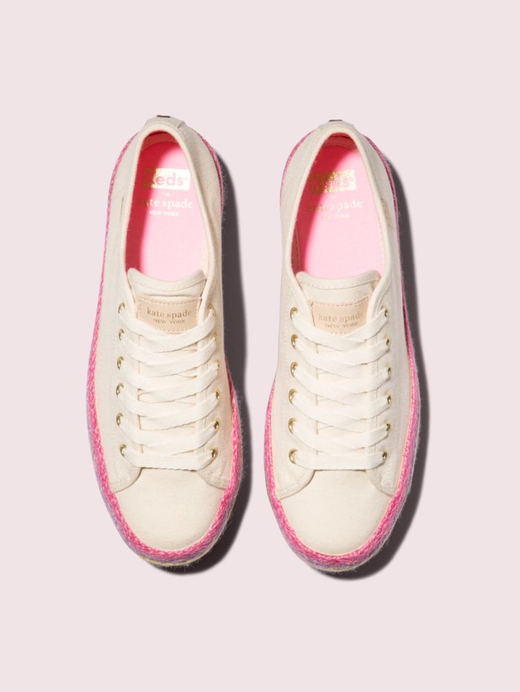 Keds X Kate Spade New York Triple Up Sneakers, Raw Pecan, Product