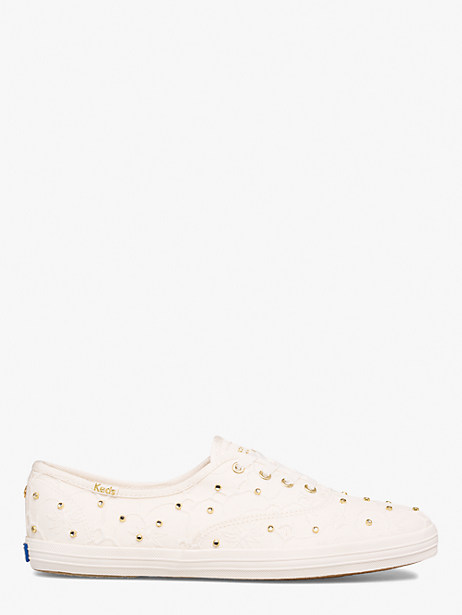 keds x kate spade new york champion bridal lace sneakers