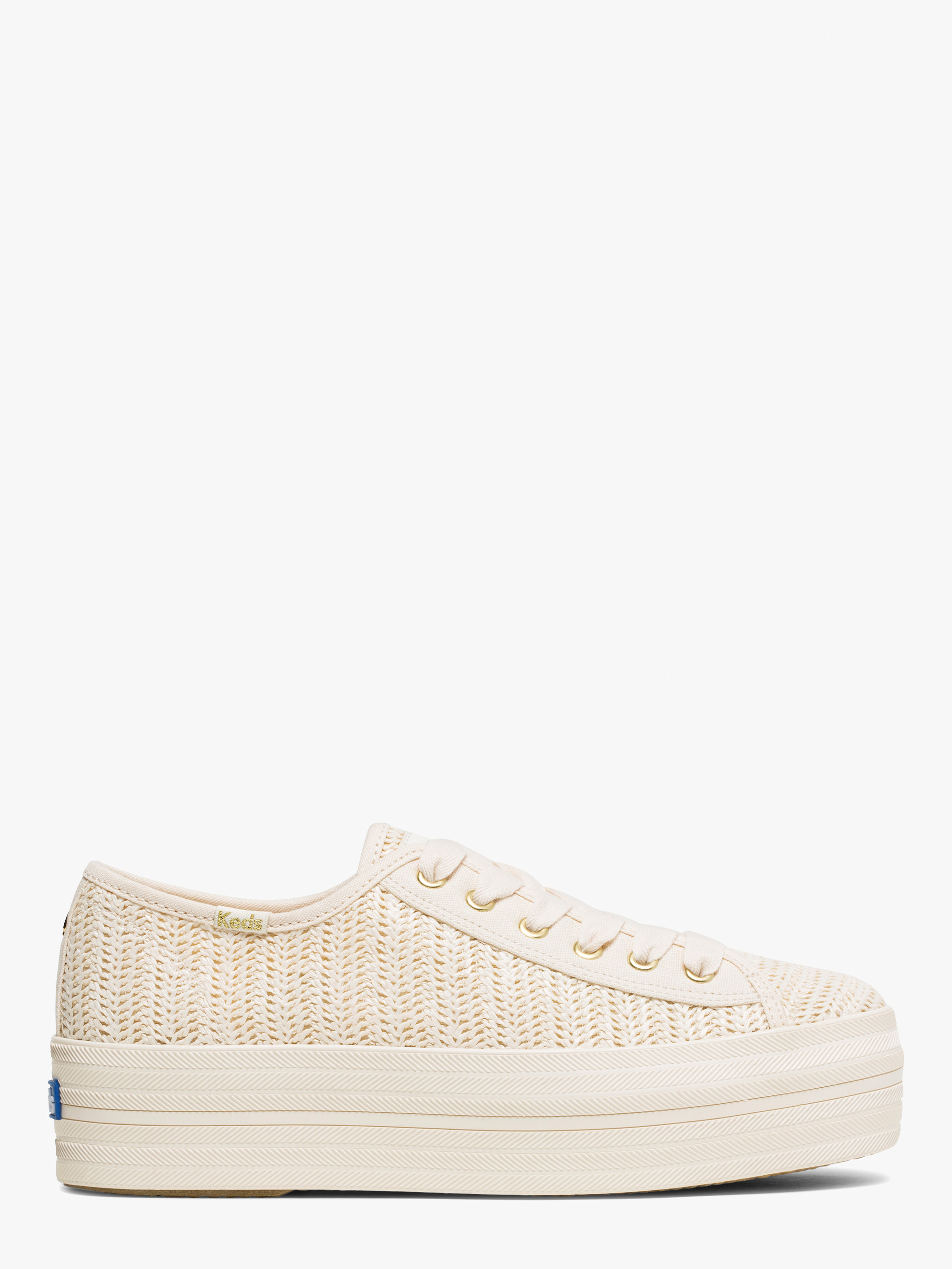 keds x kate spade new york triple up woven sneakers