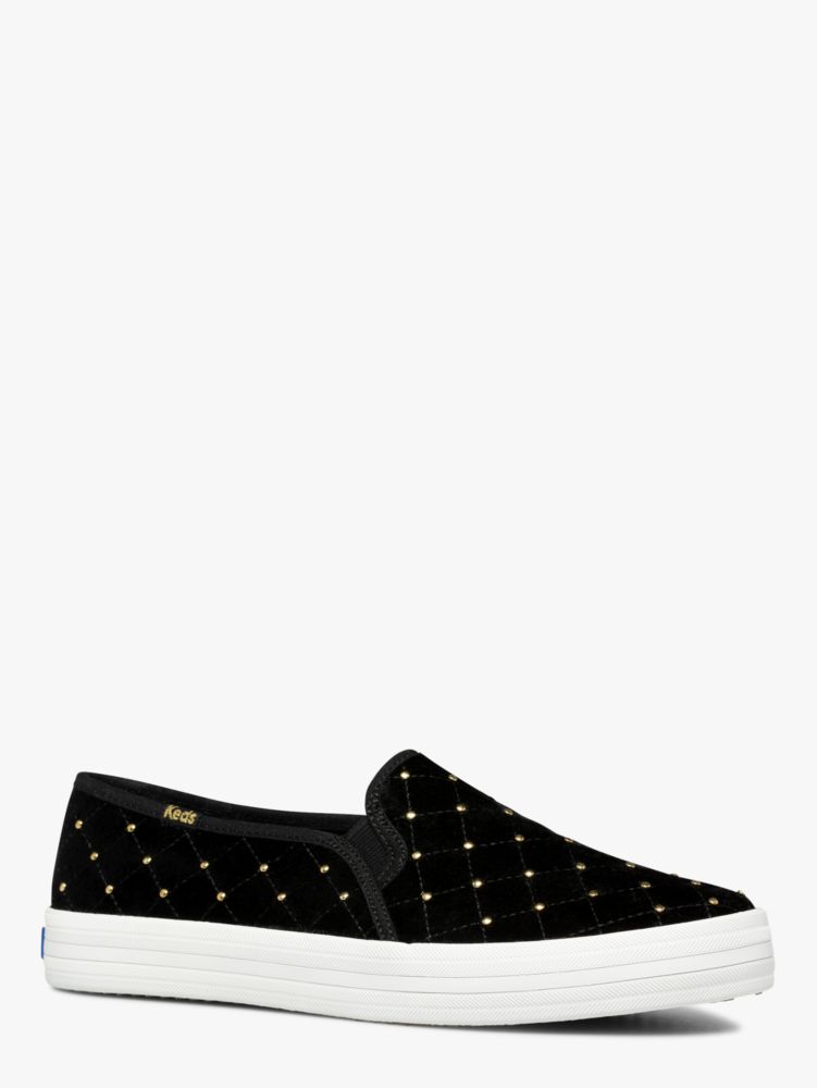 Keds X Kate Spade New York Double Decker Quilted Velvet Sneakers | Kate  Spade New York