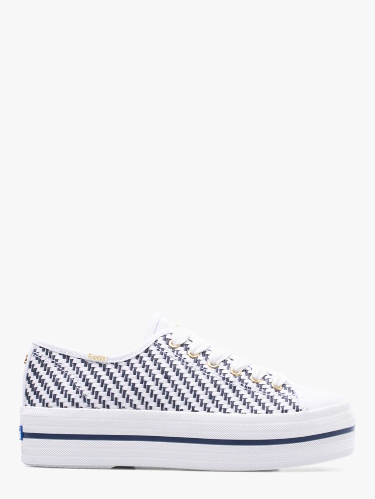 Keds X Kate Spade New York Triple Up Woven Sneakers | Kate Spade New York