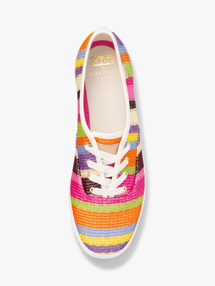 Keds X Kate Spade New York Champion Crochet Sneakers, RED, Product