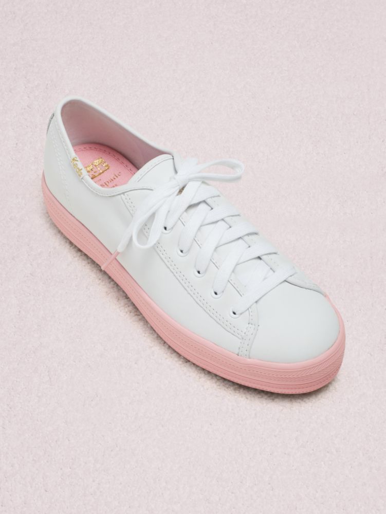 keds kate spade leather