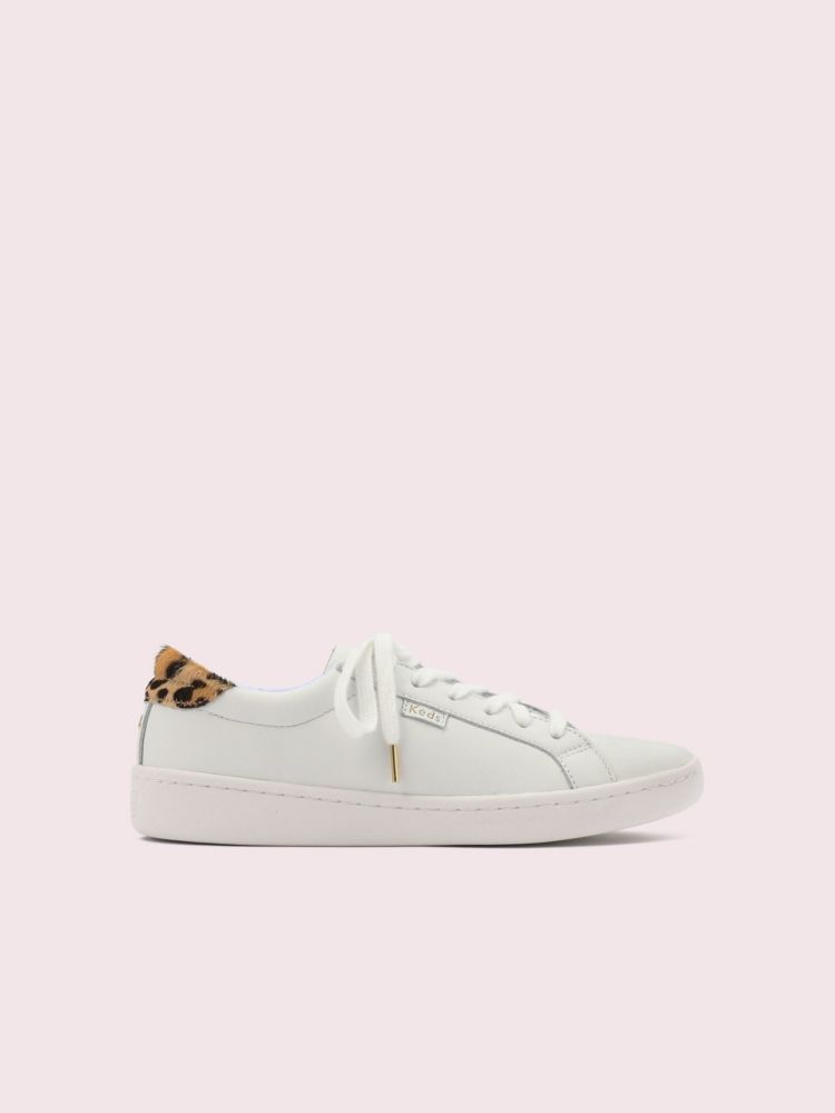 Keds X Kate Spade New York Ace Leather & Leopard Sneakers | Kate Spade New  York