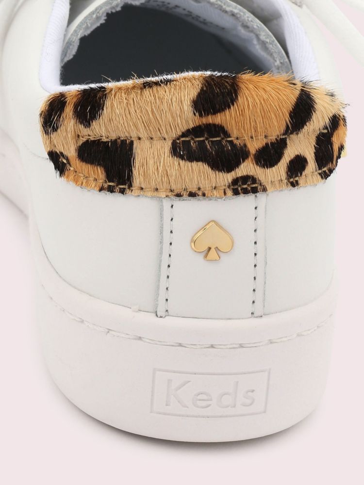 Keds X Kate Spade New York Ace Leather & Leopard Sneakers | Kate Spade New  York