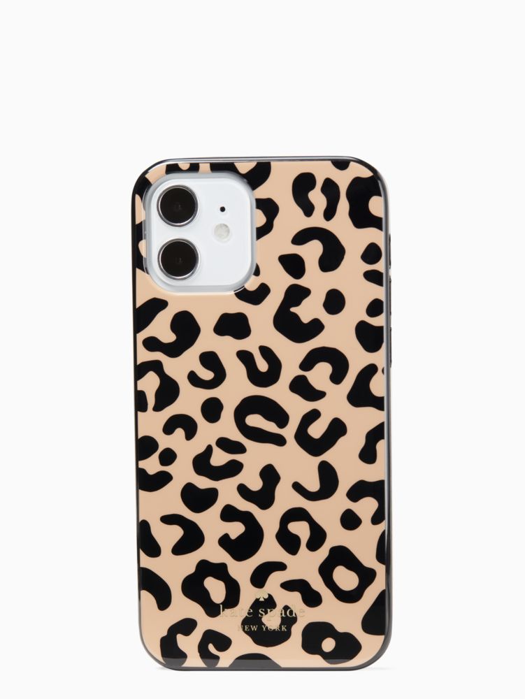Graphic Leopard Iphone 12/12 Pro Case | Kate Spade Surprise