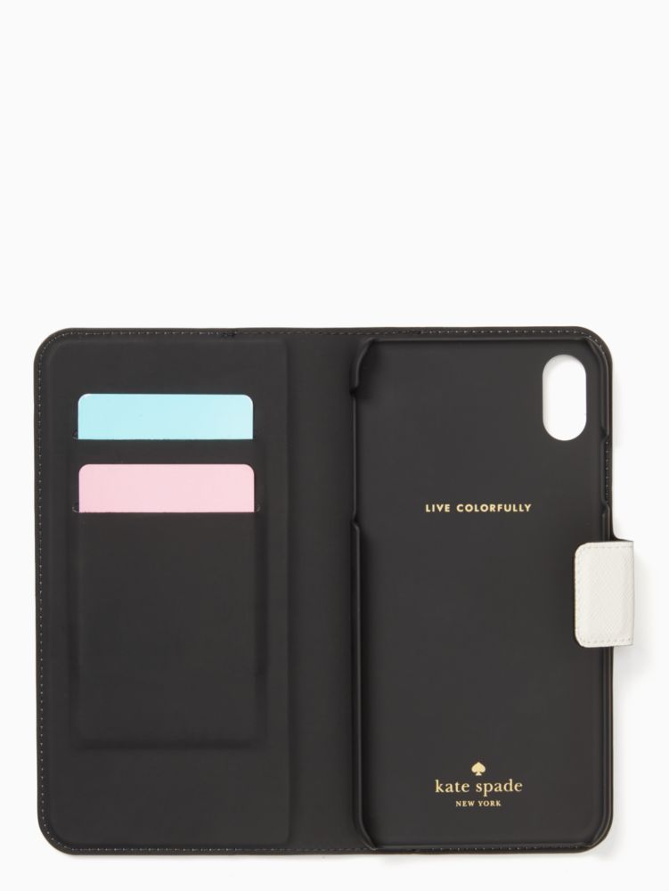 Colorblock Iphone Xs Max Folio Case | Kate Spade Surprise