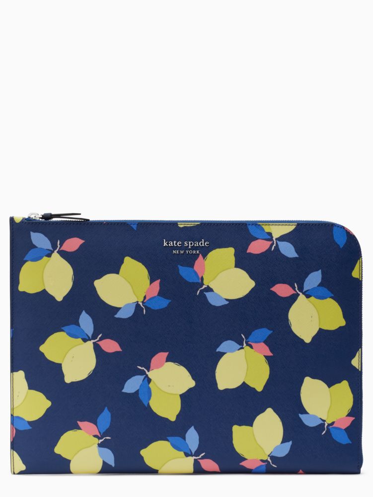 Arriba 78+ imagen kate spade lemon laptop case Thptnganamst.edu.vn