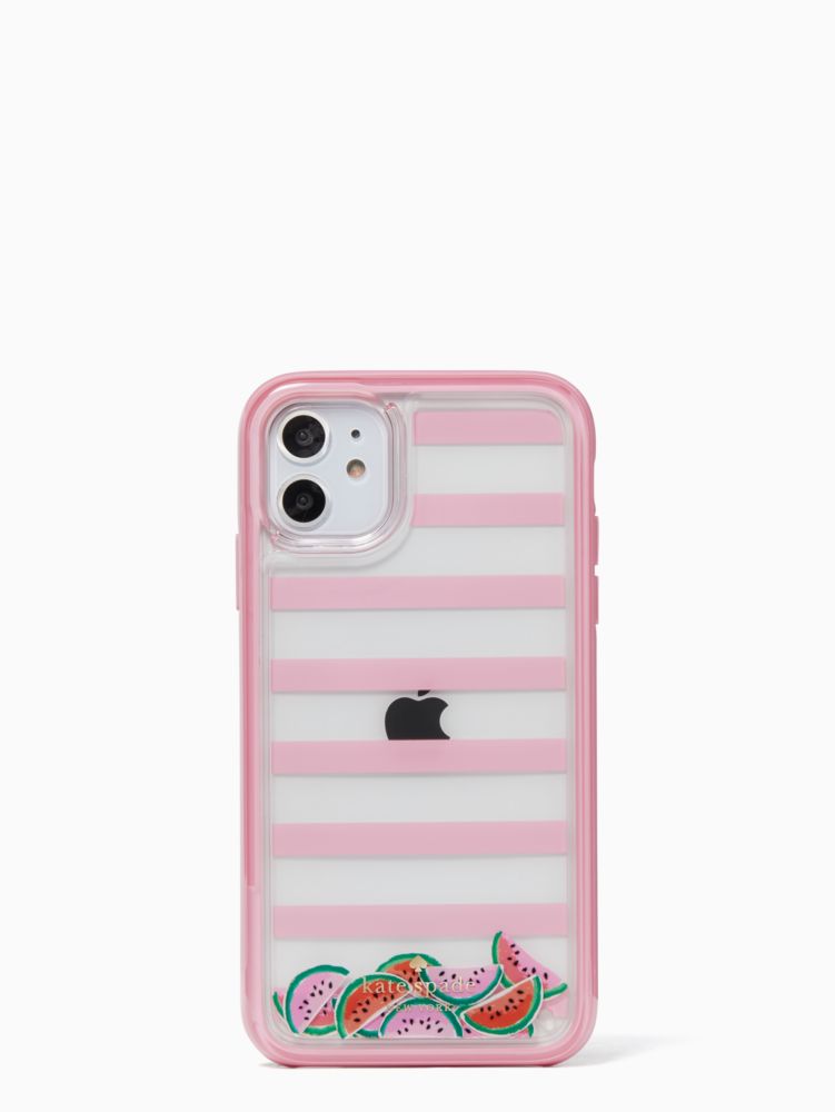watermelon liquid iphone 11 case by kate spade new york non-hover view