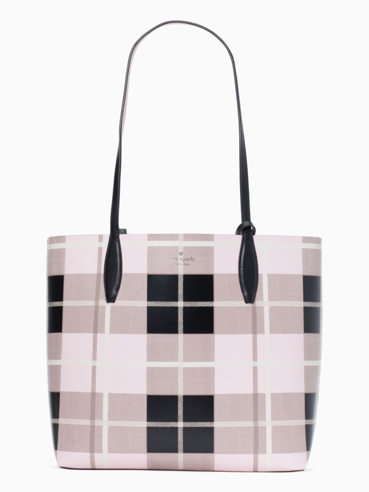 Arch Woodland Plaid Large Reversible Tote | Kate Spade Surprise