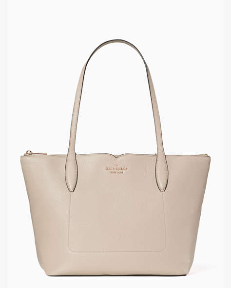Harlow Tote, Warm Beige, ProductTile