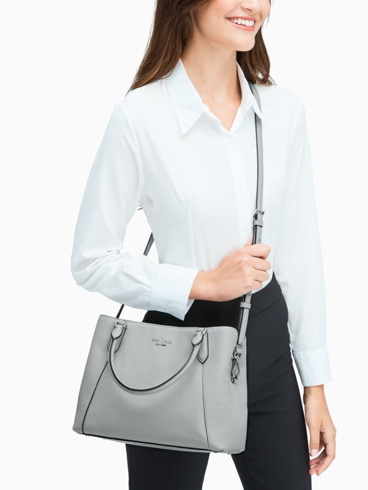 jackson medium satchel, nimbus grey, productThumbnail